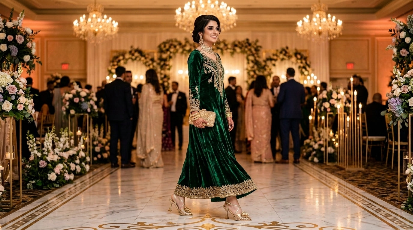 What Shoes to Wear with Velvet Dresses & Winter Formals in Pakistan (2026 Style Guide)