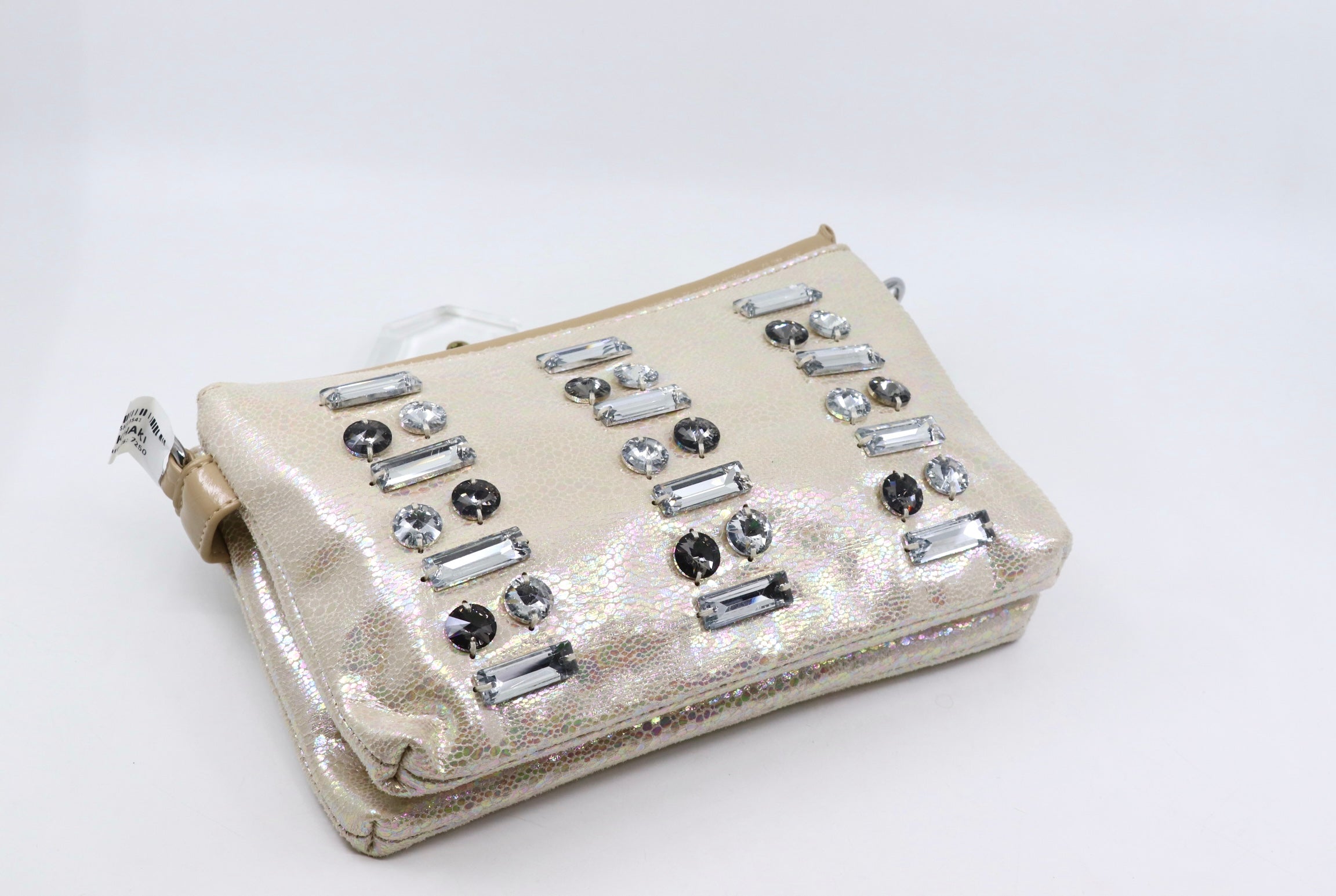 Stones embellish pouch (Sb92)