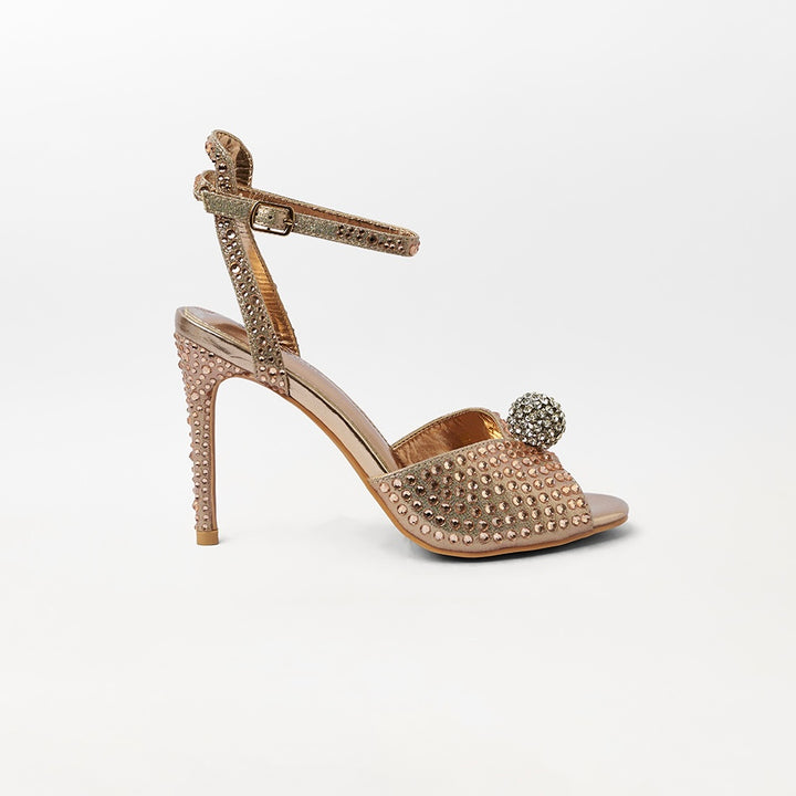 Stones Embellished - High Heel Sandals(CH96)