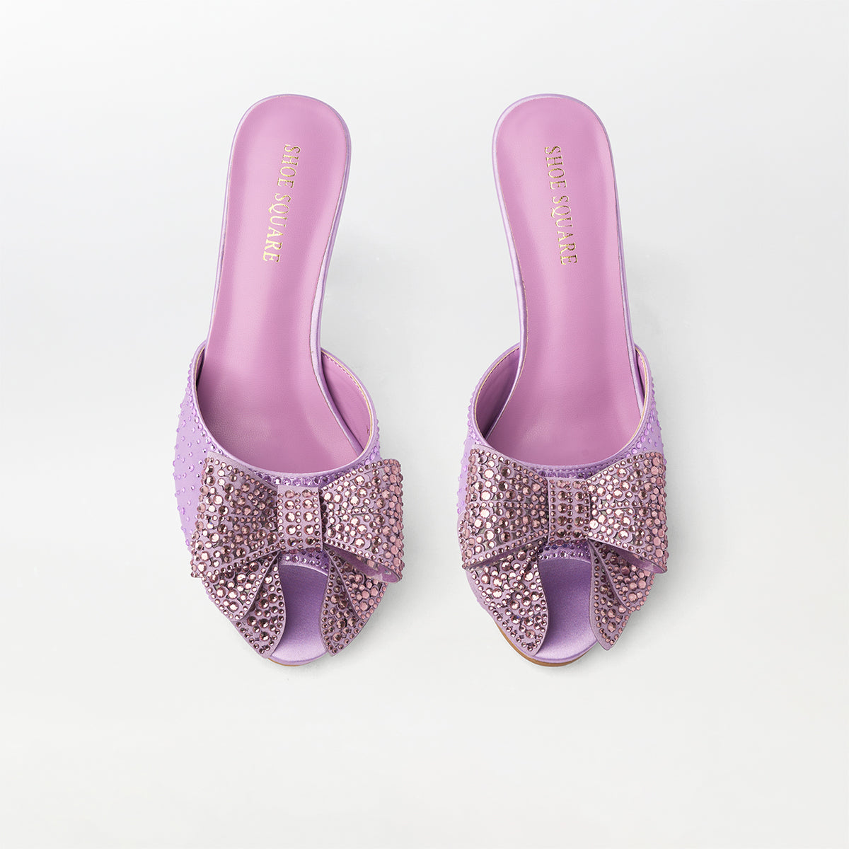 Embellished High Heel Sandals - CH324