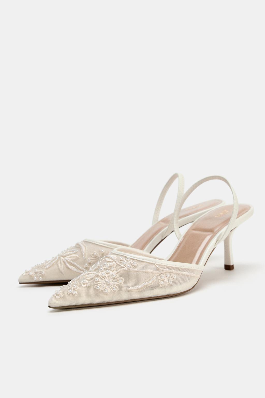 Pointed Toe Kitten Heel Sandals - (ZR06)