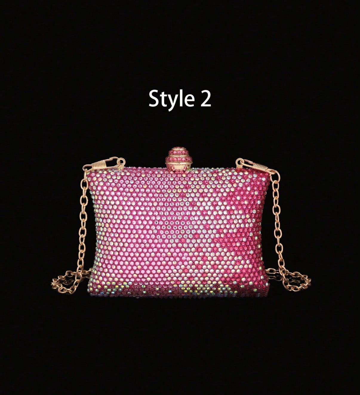 Rhinestone small clutch(Sb96)