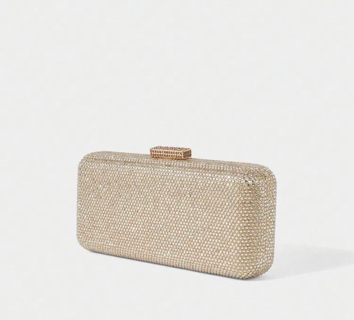 Rhinestone embellished clutch 
(SB02)