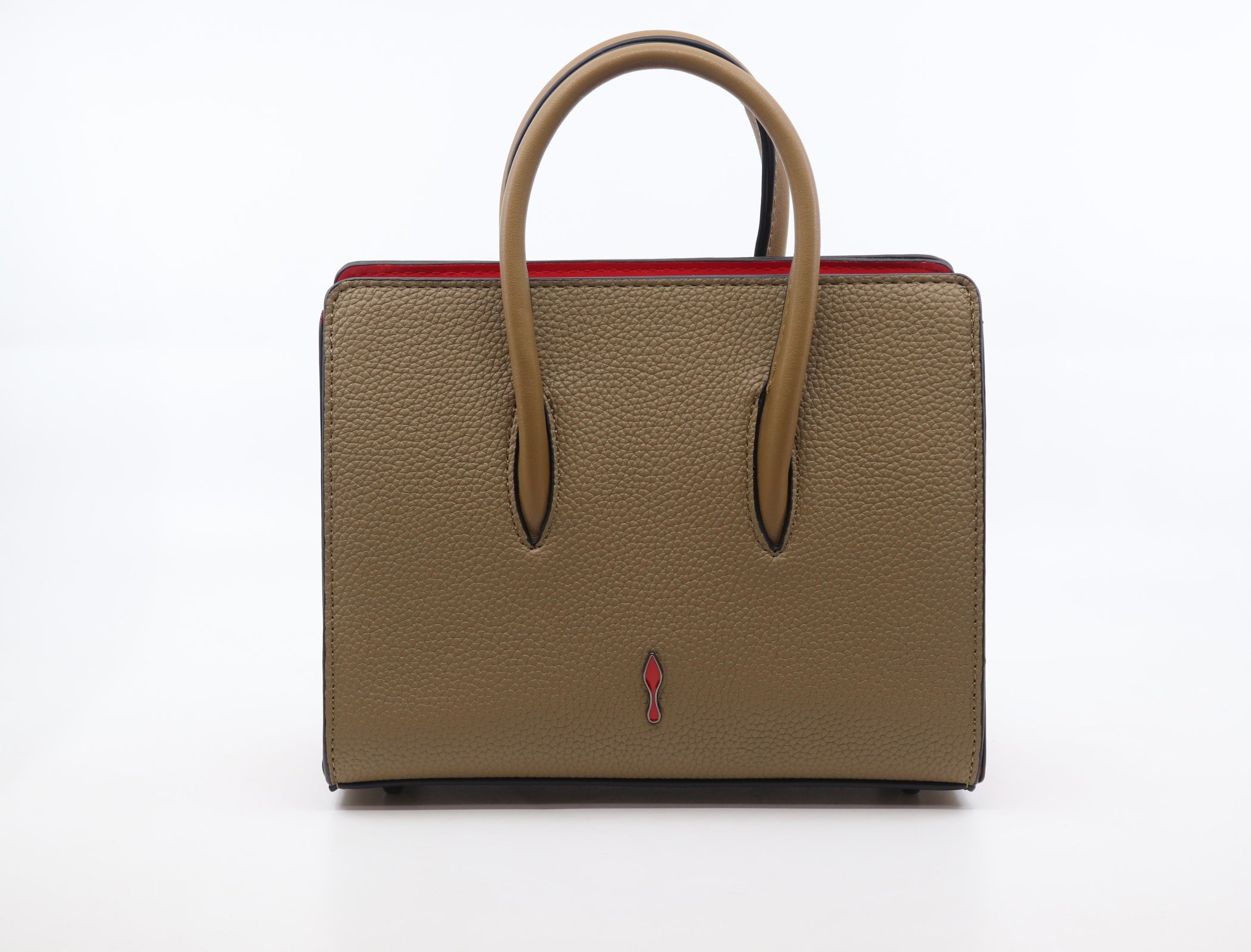 Leather bag embellished with metal studs (SB51)