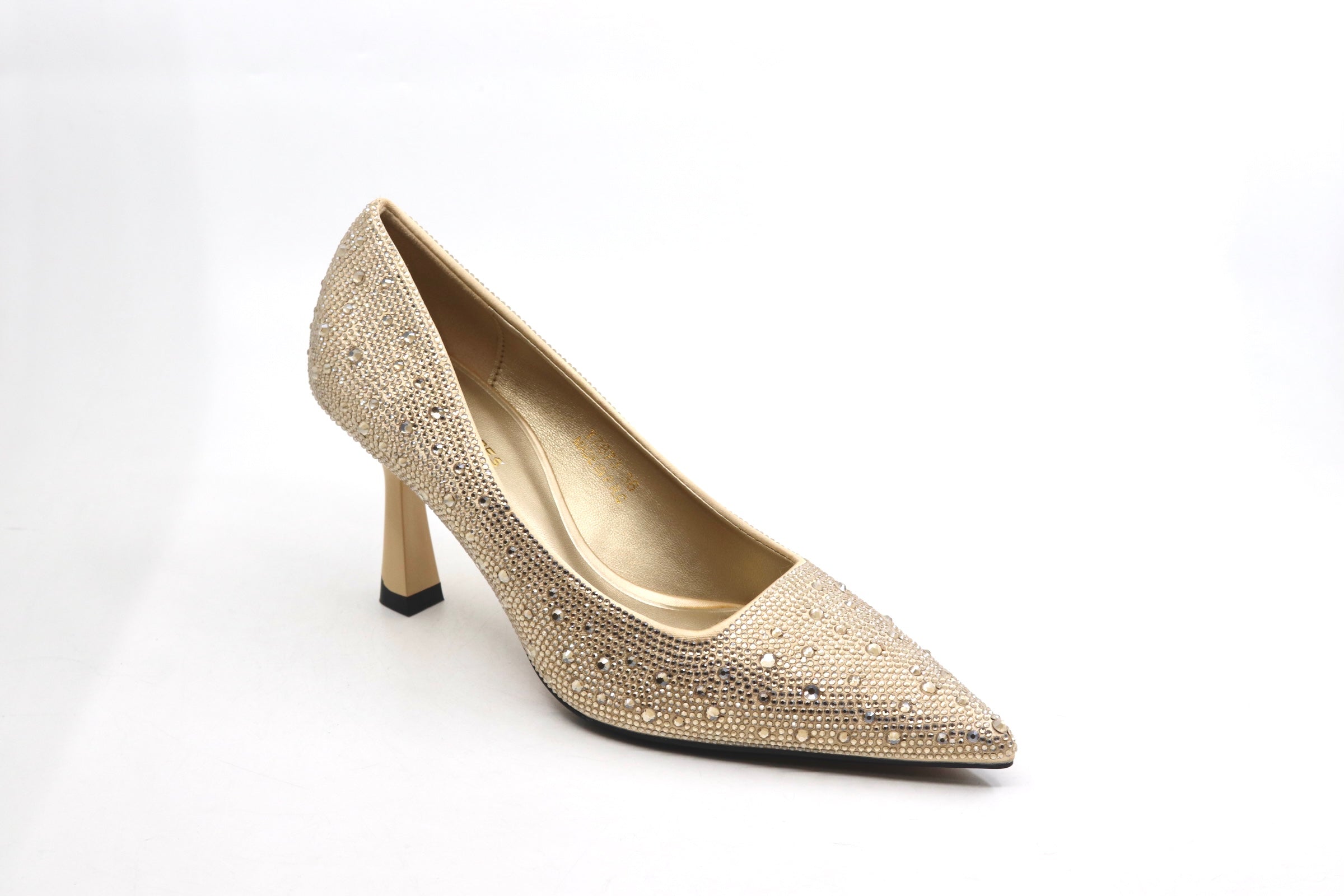 Stones Embellished Court Shoes - (UG08)