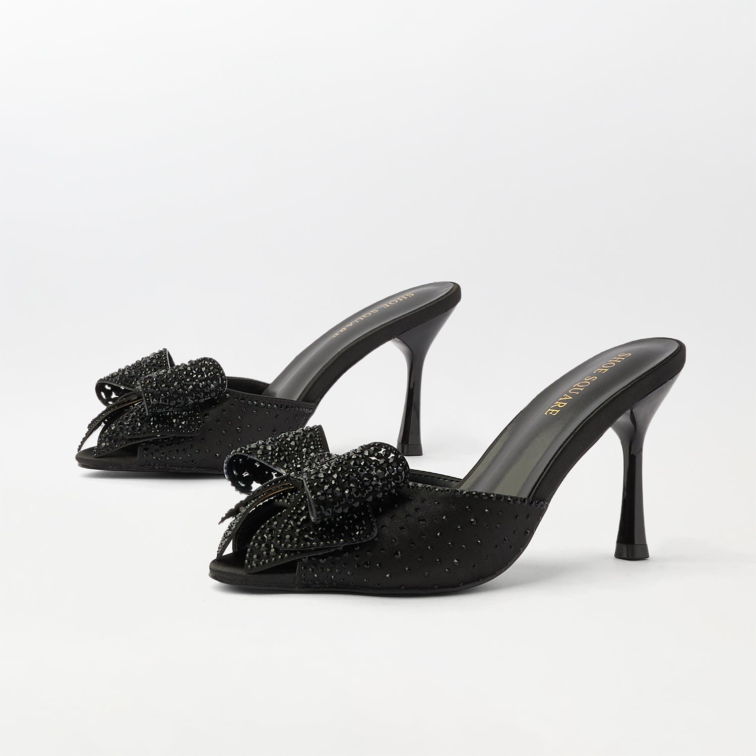 Embellished High Heel Sandals - CH325