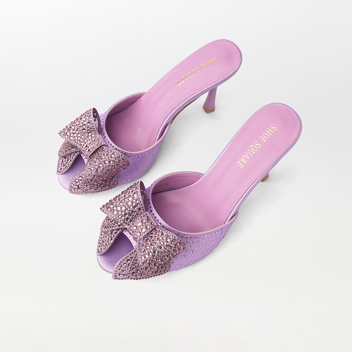 Embellished High Heel Sandals - CH324