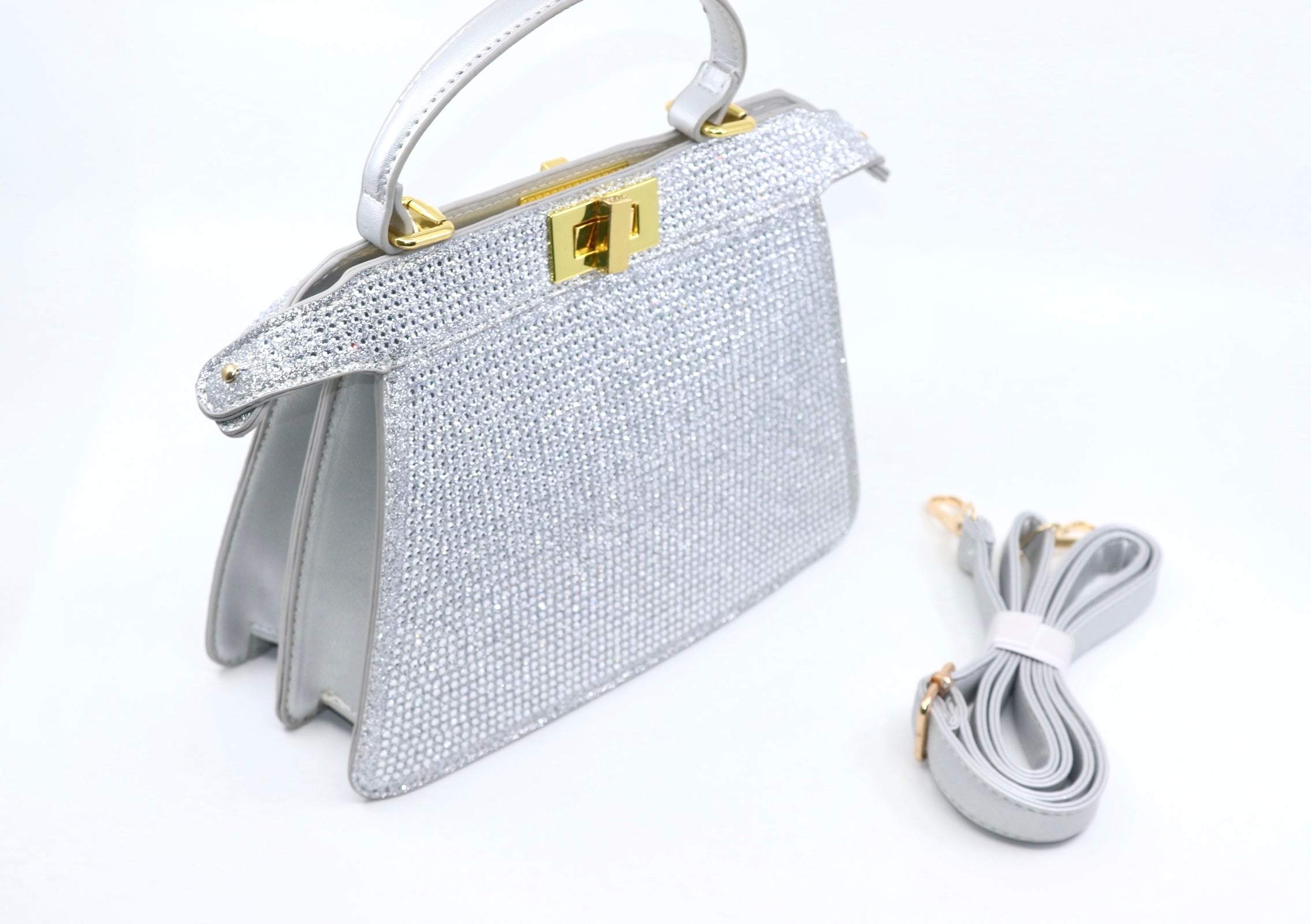Medium stones embellish bag(SB50)