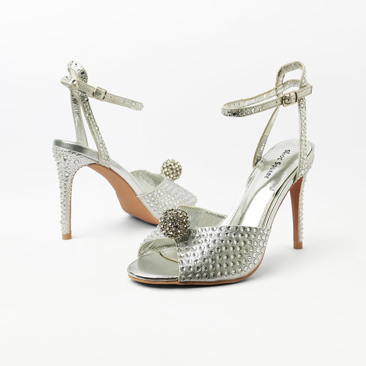 Stones Embellished - High Heel Sandals(CH93)