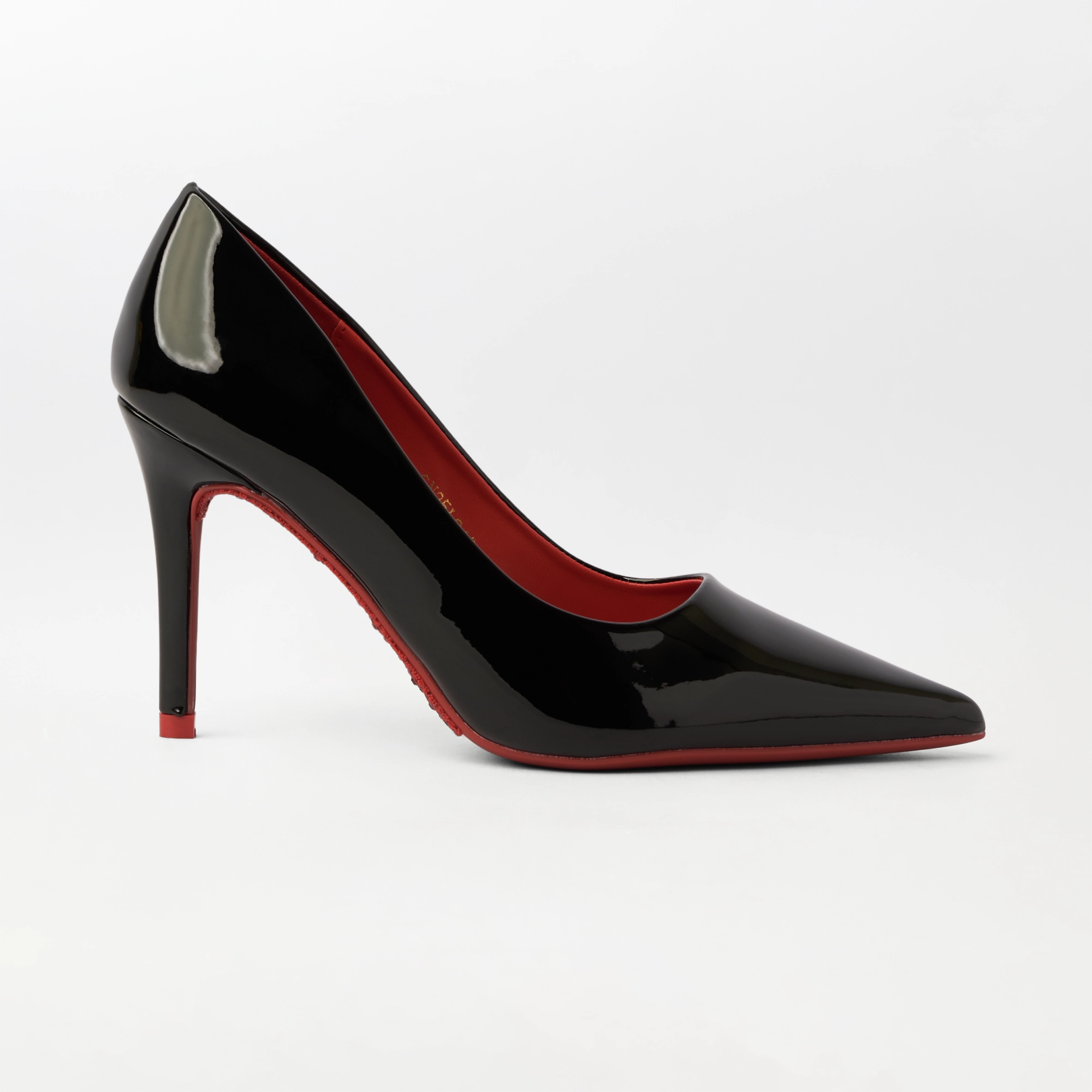 High Heel Stiletto Pumps Black - (CH345)