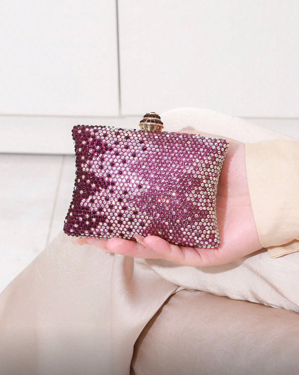 Rhinestone small clutch(Sb96)