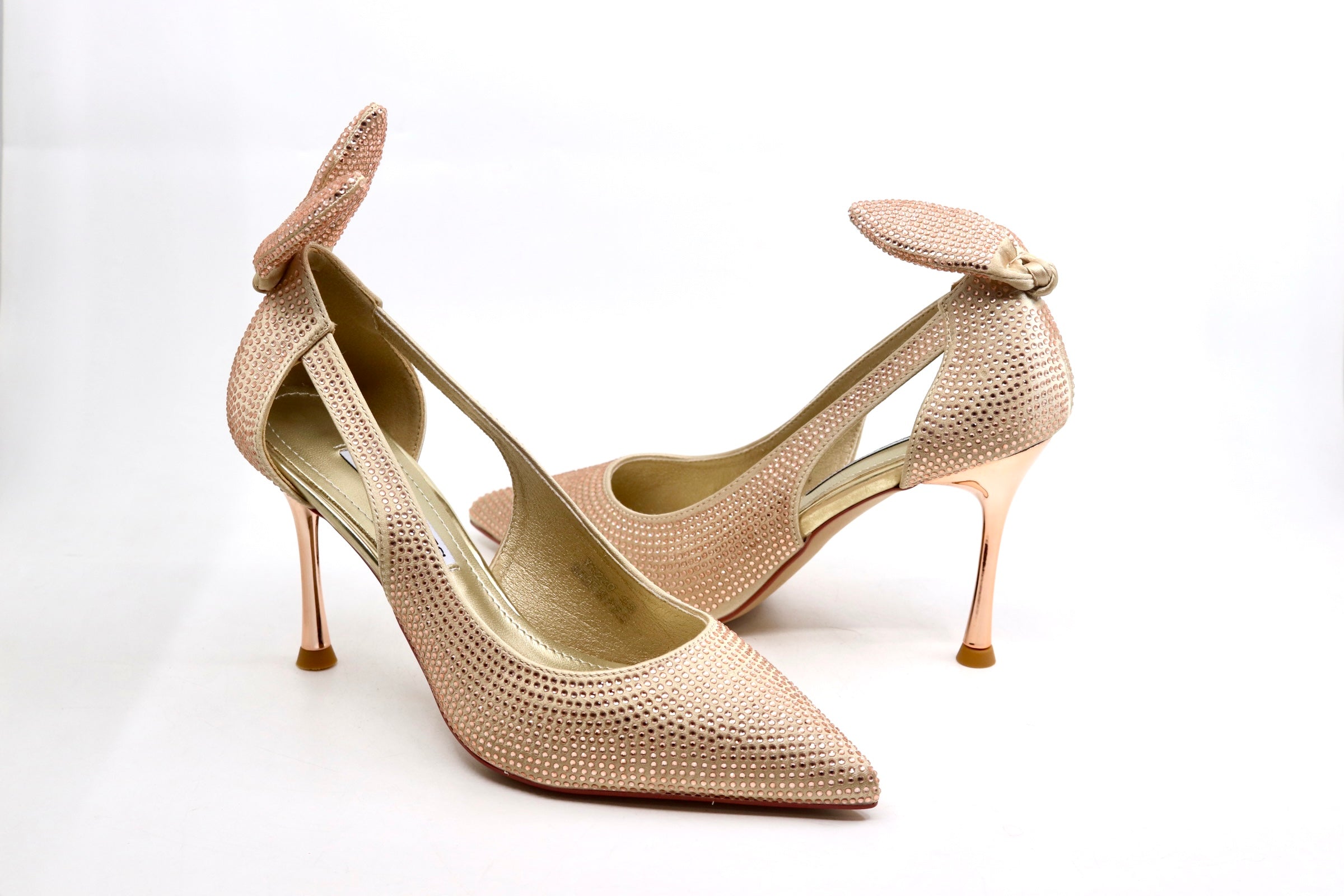 Bow Tie High Heels - (UG05)