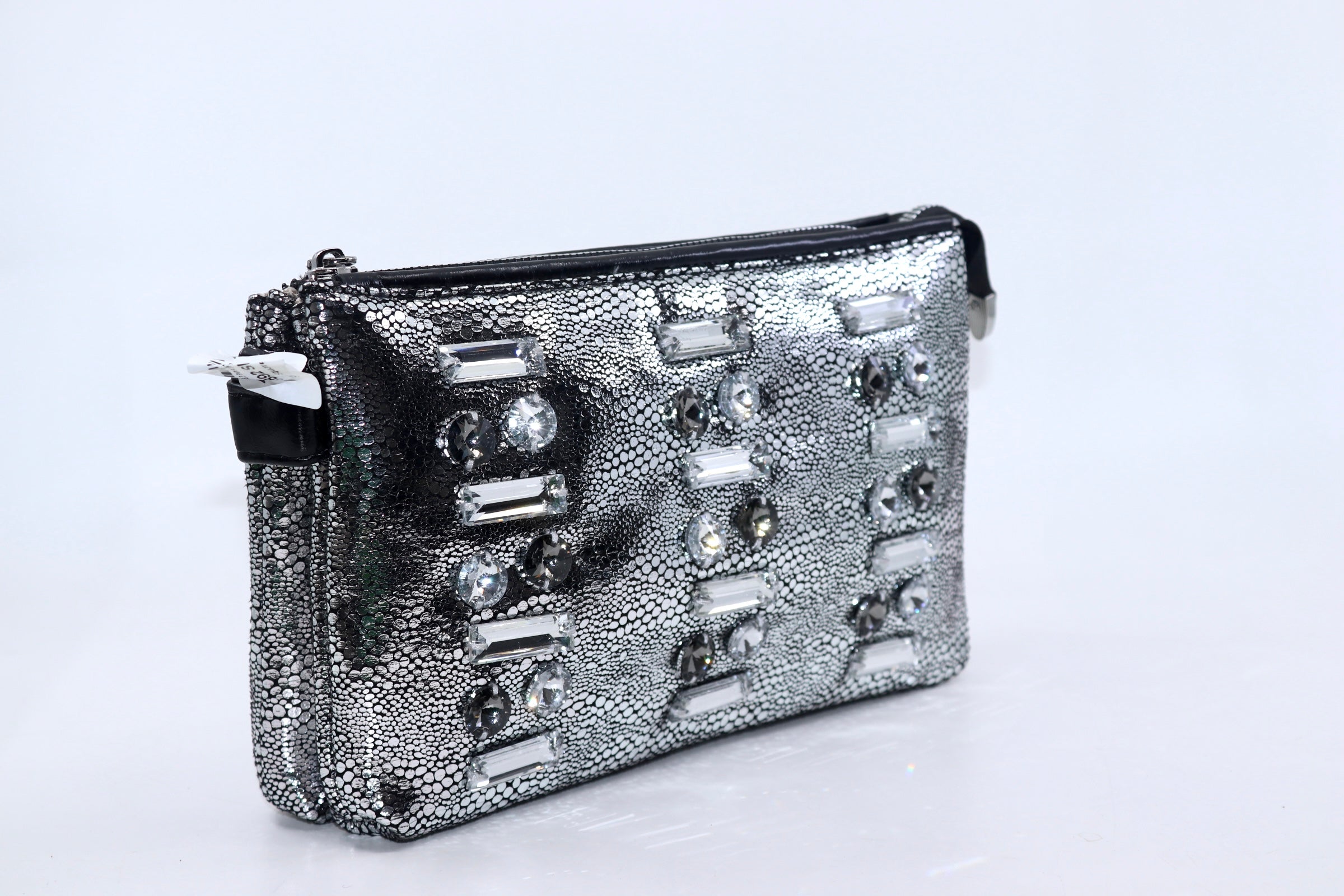 Stones embellish pouch (Sb92)