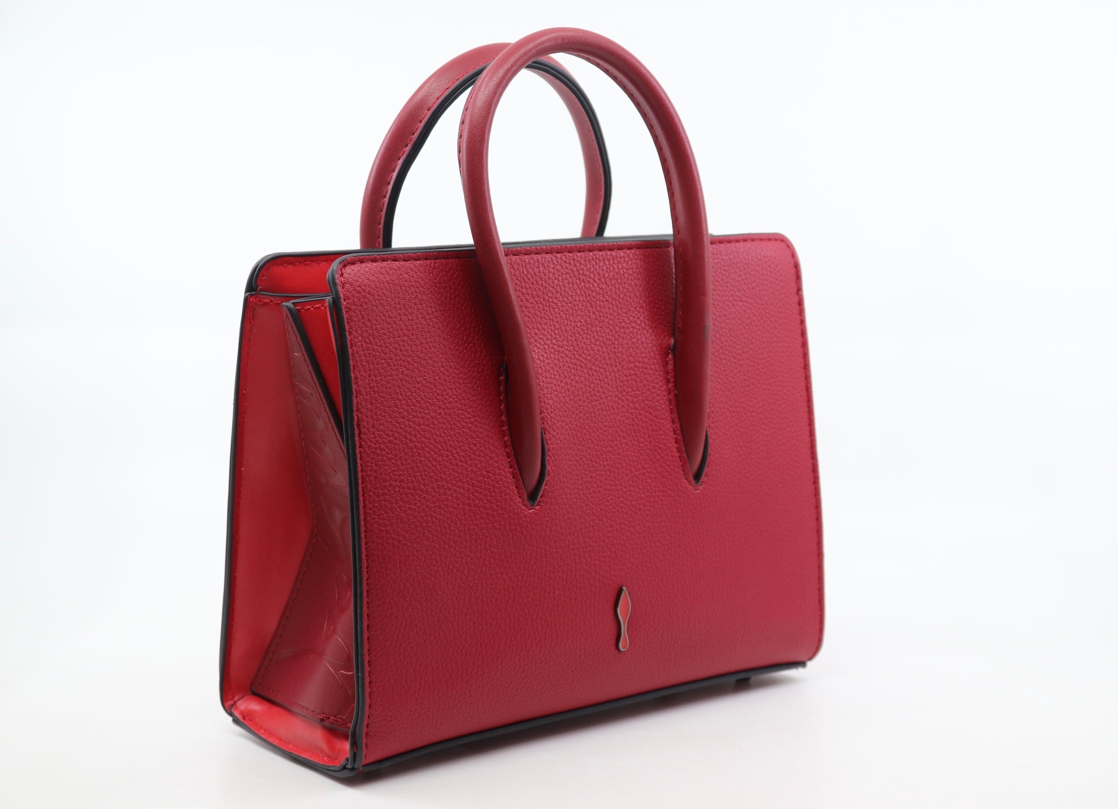 Leather bag embellished with metal studs (SB51)