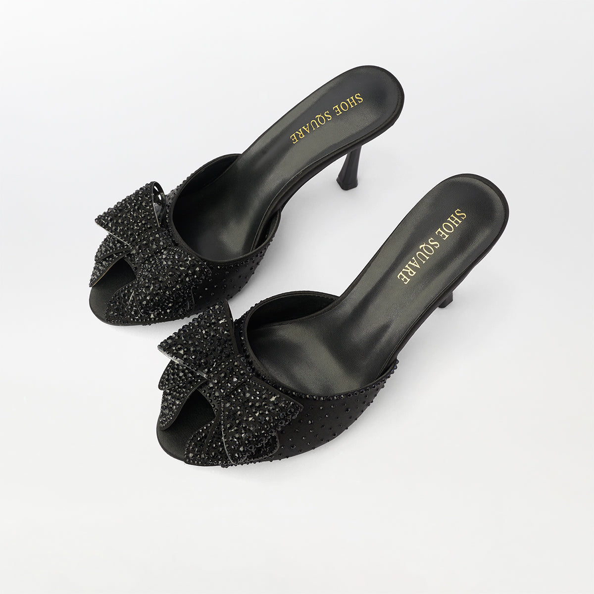Embellished High Heel Sandals - CH325