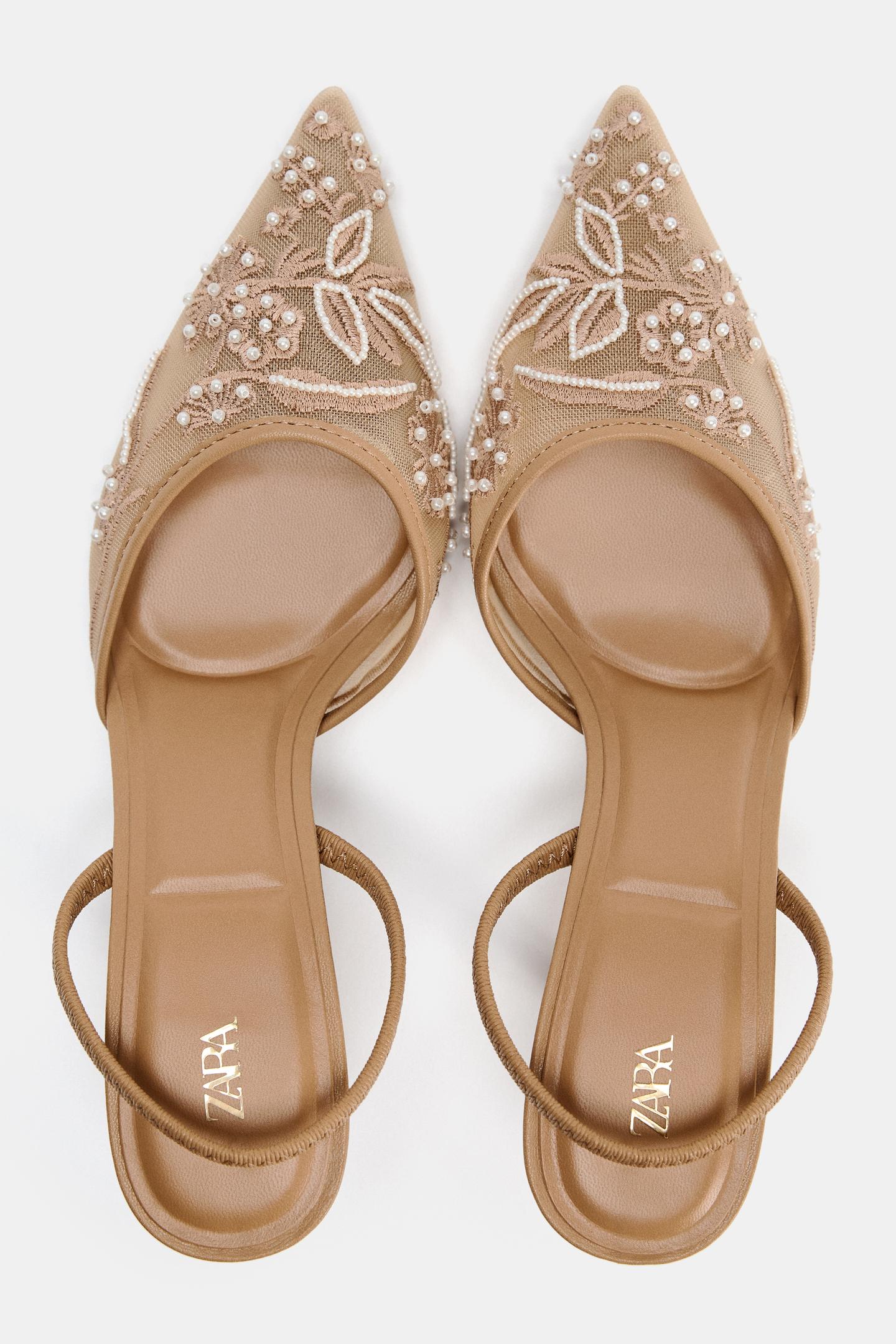Pointed Toe Kitten Heel Sandals - (ZR07)