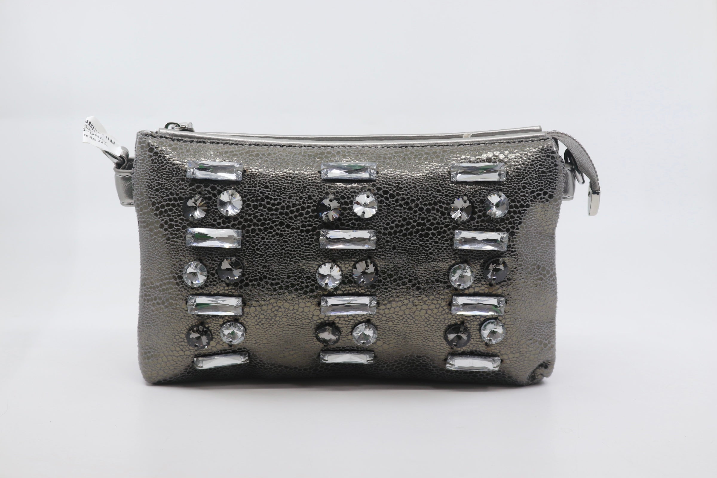 Stones embellish pouch (Sb92)