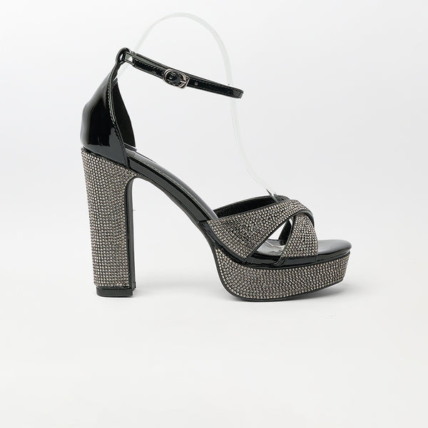 Partywear Sandal with Ankle Strap (CH191)