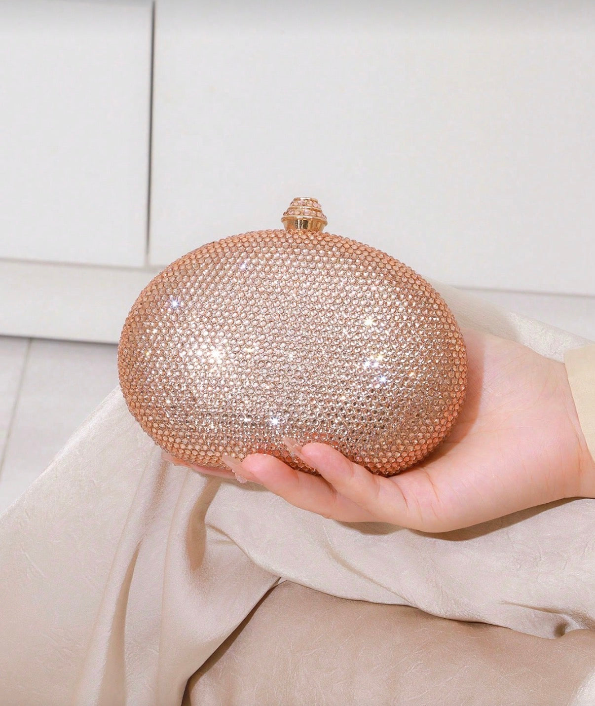 Rhinestone small clutch (Sb97)
