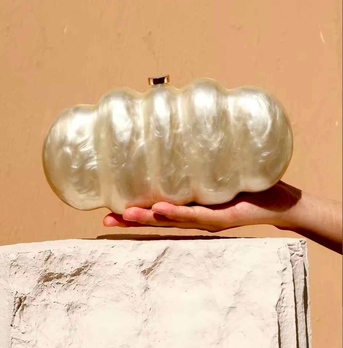Acrylic clutch 
(SB221)