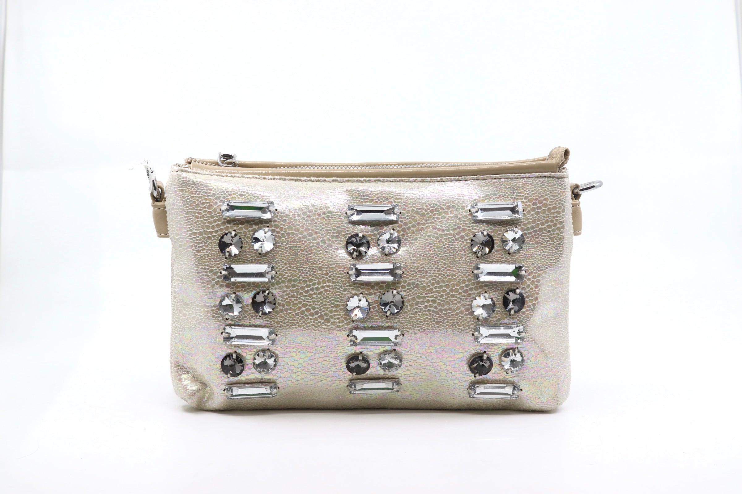 Stones embellish pouch (Sb92)