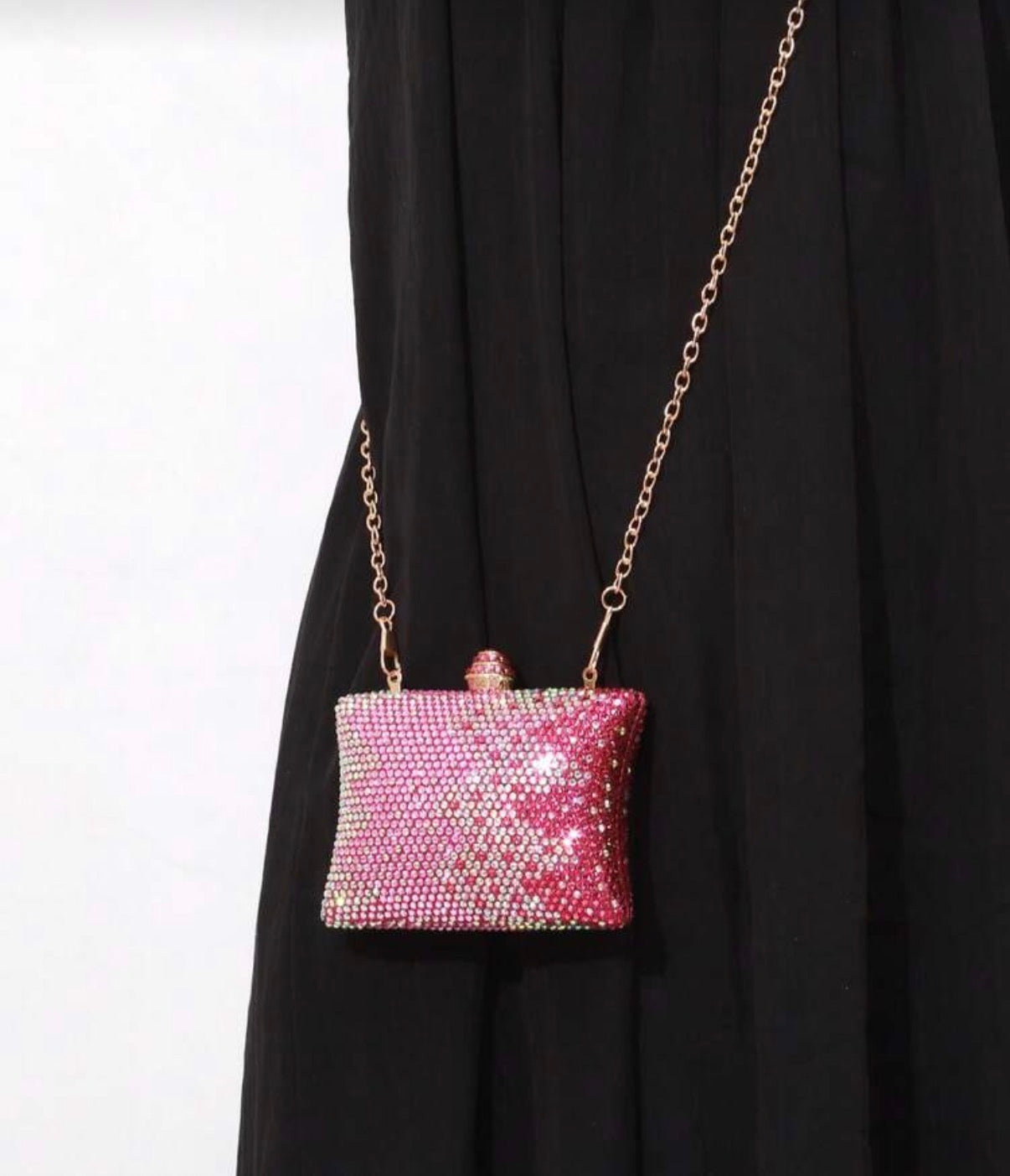 Rhinestone small clutch(Sb96)