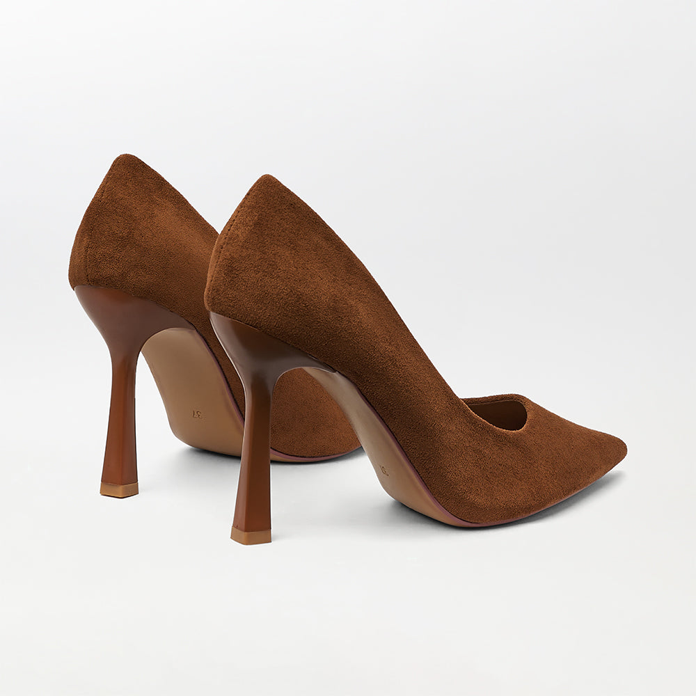 Suede high heel (CH134)