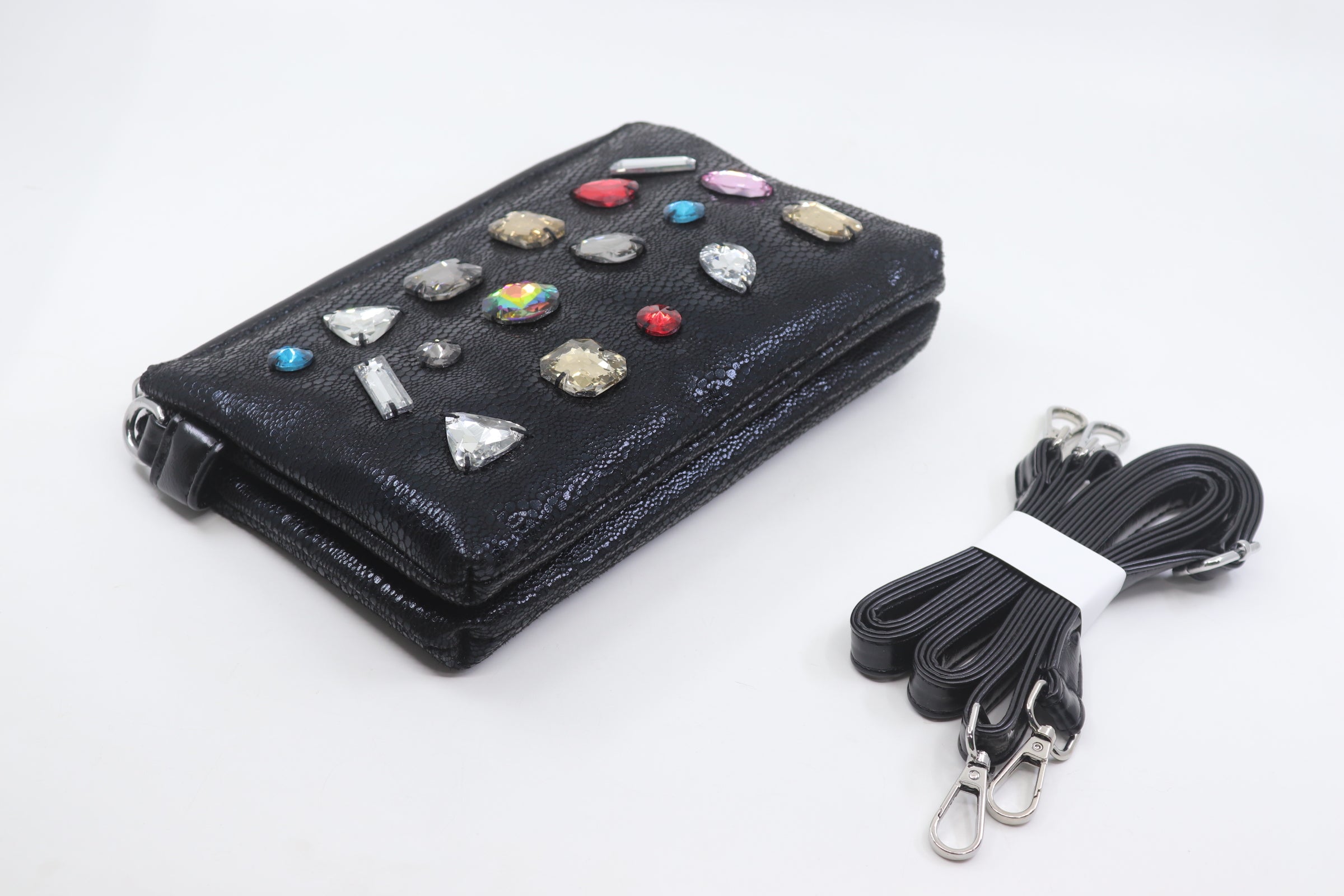 Stones embellish pouch (SB93)