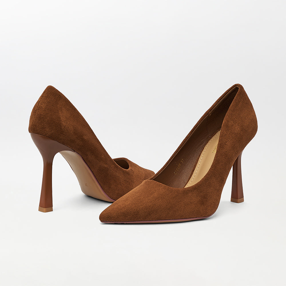 Suede high heel (CH134)