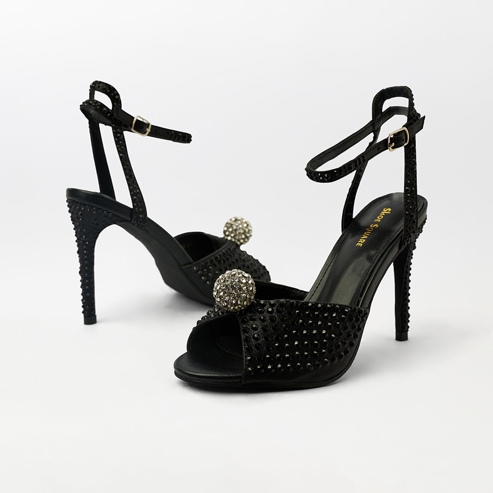 Stones Embellished - High Heel Sandals(CH95)